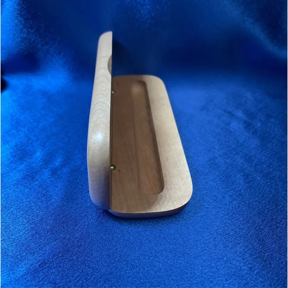 Wooden Pen Holder with MLB Angels Baseball Logo 1998
